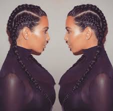 Over Kim Kardashian's “boxer braids”