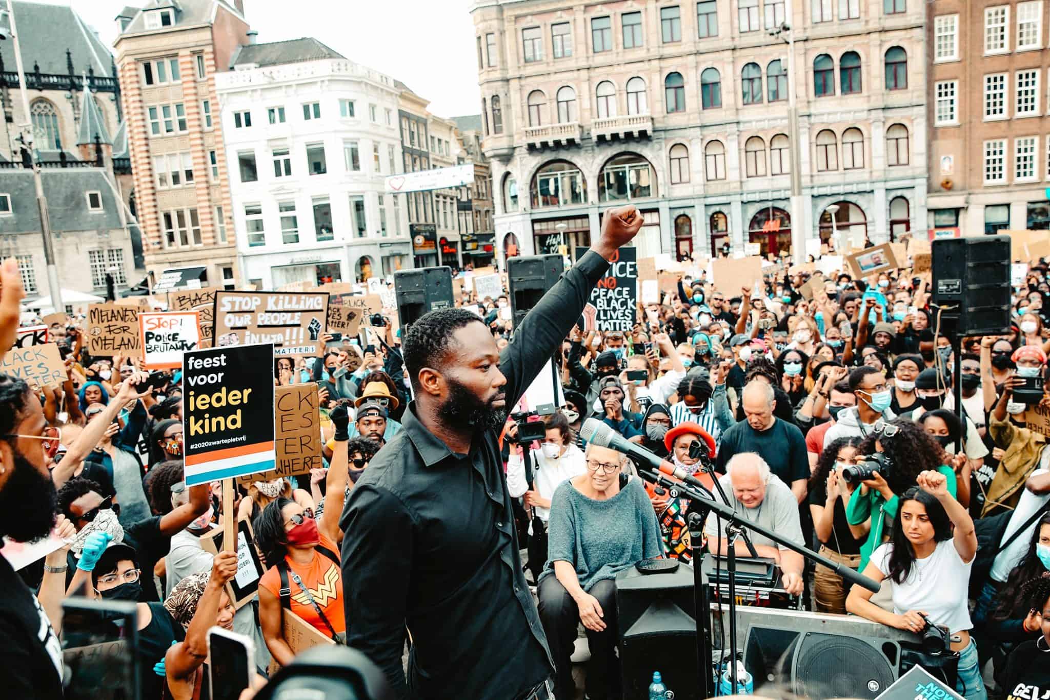 Jerry Afriyie | 1 juni 2020, de Dam, Amsterdam