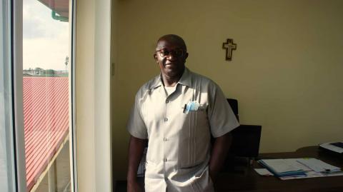 Sergio Linga, directeur Verpleegkunde Mungra Medisch Centrum