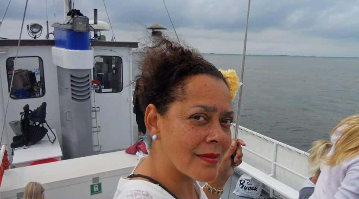 Palmboom in de sneeuw