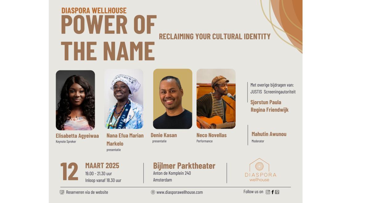 Power of the Name Amsterdam | Bijlmerparktheater | 12 maart